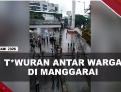 [VIDEO] Mencekam, Tawuran Antar Warga Pecah di Terowongan Manggarai | U-NEWS