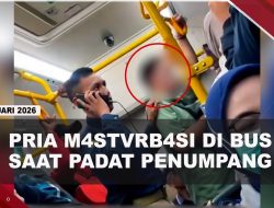 [VIDEO] Viral Pria M4stvrb4s! di Transjakarta, Pelaku Kena T!njv Pacar Korban | U-NEWS