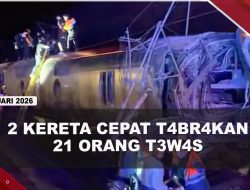 [VIDEO] Ngeri, 2 Kereta Cepat T4br4kan T3w4skan 21 Orang di Spanyol | U-NEWS