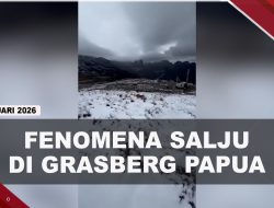 [VIDEO] Fenomena Hujan Salju di Kawasan Tambang Grasberg Papua Tengah | U-NEWS