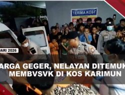 [VIDEO] Nelayan Ditemukan M3mbvsvk di Kos Karimun, Ada Obat-Obatan di Kamar | U-NEWS