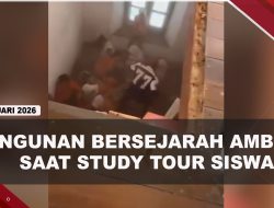 [VIDEO] Bangunan Bersejarah Tangsi Belanda di Riau Ambruk, Belasan Siswa Terluka | U-NEWS