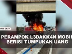 [VIDEO] Per4mp#k Bers3njat4 Led4kkan Mobil Berlapis Baja Berisi Tumpukan Uang | U-NEWS