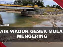 [VIDEO] Air Waduk Gesek Menyusut Drastis, PDAM Batasi Distribusi Ke Pelanggan | U-NEWS