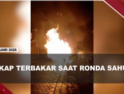 [VIDEO] Pikap Angkut Sound System Ludes Terbakar Saat Ronda Sahur | U-NEWS