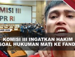 [VIDEO] Komisi III DPR Ingatkan Hakim Kasus Fandi, Hukuman Mati Alternatif Terakhir | U-NEWS