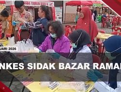[VIDEO] Dinkes Sidak 18 Lokasi Bazar Ramadan, Memastikan Pangan Aman Dikonsumsi | U-NEWS