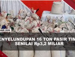 [VIDEO] Bea Cukai Dan Bareskrim Gagalkan Penyelundupan 16 Ton Pasir Timah Senilai Rp3,2 Miliar | U-NEWS