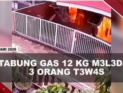 [VIDEO] Detik-Detik Tabung Gas 12 Kg M3led4k, 3 T3w4s 8 Luka B4k4r | U-NEWS