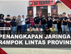 [VIDEO] Polisi Ringkus Lima P3r4mpok Jaringan Lintas Provinsi di Batam | U-NEWS