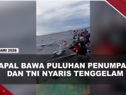 [VIDEO] Mencekam, Kapal Angkut Puluhan Penumpang Nyaris Tenggelam di Perairan Sulut | U-NEWS