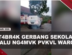 [VIDEO] Stres Gaji Nunggak, Sopir MBG Tabrak Gerbang Sekolah Hingga Roboh | U-NEWS