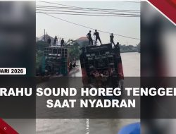[VIDEO] Perahu Pengangkut Sound Horeg Seberat 1 Ton Tenggelam di Sidoarjo | U-NEWS
