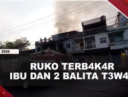 [VIDEO] Ruko Sekaligus Klenteng T3rb4k4r di Karimun, Ibu dan Dua Balita T3w4s Terjebak | U-NEWS