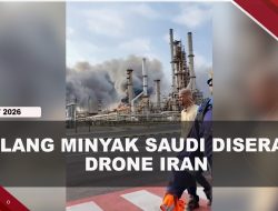 [VIDEO] Kilang Minyak Raksasa Saudi Aramco Diserang Drone Iran | U-NEWS