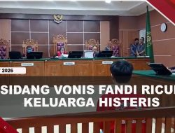 [VIDEO] Kericuhan Usai Fandi Divonis 5 Tahun Penjara, Keluarga Menangis Histeris | U-NEWS