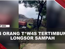 [VIDEO] Tr4g1s, 4 Orang T3w4s Tertimbun Longsoran Gunung Sampah di TPST Bantar Gebang | U-NEWS