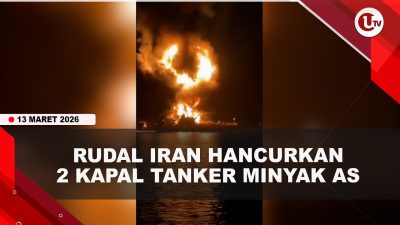 [VIDEO] 2 Kapal Tanker Minyak AS Diserang Rudal Bawah Laut Iran | U-NEWS