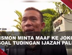 [VIDEO] Sempat Tuding Ijazah Palsu, Kini Rismon Minta Maaf Ke Jokowi | U-NEWS