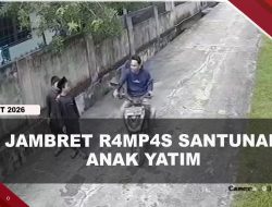 [VIDEO] Rekaman CCTV Pelaku J4mbr3t R4mp4s Santunan Anak Yatim di Pekanbaru | U-NEWS