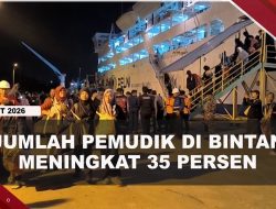 [VIDEO] Pemudik Melonjak, 2.645 Penumpang Tinggalkan Bintan Dengan KM Tidar | U-NEWS