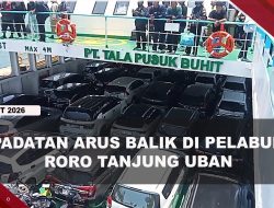 [VIDEO] Arus Balik Di Pelabuhan Roro Tanjung Uban Meningkat Signifikan Tahun Ini | U-NEWS