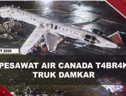 [VIDEO] Pesawat Air Canada T4br4k Truk Damkar, Pilot Dan Kopilot T3w4s | U-NEWS