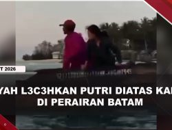 [VIDEO] Ayah L3c3hk4n Putrinya di Atas Kapal, Sempat Acungkan P4r4ng Ke Wisatawan | U-NEWS