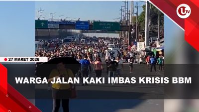 [VIDEO] Krisis BBM, Warga Filipina Jalan Kaki Massal Menuju Kantor | U-NEWS