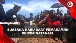 [VIDEO] Tembakan Salvo Iringi Pemakaman Bripda Natanael di TPU Sei Temiang | U-NEWS