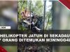 [VIDEO] Evakuasi 7 Korban T3w4s Helikopter Jatuh di Sekadau Terkendala Medan Terjal | U-NEWS