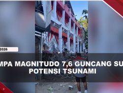 [VIDEO] Gempa M7,6 Guncang Sulut, Tsunami 0,3 Meter Terjang Halmahera Barat | U-NEWS