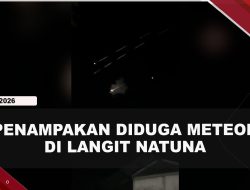[VIDEO] Hebohkan Warga, Cahaya Diduga Meteor Melesat di Langit Natuna | U-NEWS