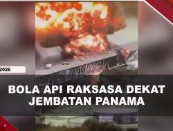 [VIDEO] Truk BBM M3led4k Picu Bola Api Raksasa Dekat Jembatan Panama | U-NEWS
