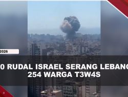 [VIDEO] Beberapa Jam Gencatan Dengan Iran, Israel Malah Serang Lebanon Dengan 100 Rudal | U-NEWS