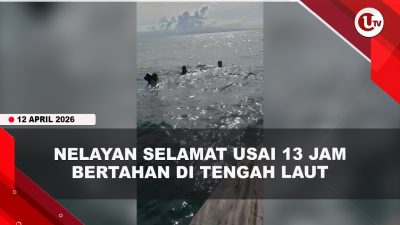 [VIDEO] Dramatis, 3 Nelayan Selamat Setelah Terombang-Ambing 13 Jam di Perairan Banten | U-NEWS