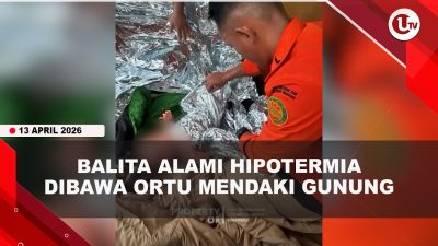 [VIDEO] Balita 1,5 Tahun Alami Hipotermia di Gunung Ungaran, Tim Sar Segera Evakuasi | U-NEWS