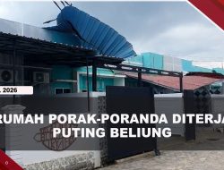 [VIDEO] Puting Beliung Terjang Perumahan Gladiola Karimun, Atap Rumah Porak Poranda | U-NEWS