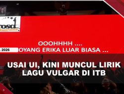[VIDEO] Viral Lagu “Erika” Dinyanyikan Mahasiswa Tambang ITb, Liriknya V#lgar L#cehk4n Perempuan | U-NEWS