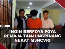 [VIDEO] Remaja Tanjungpinang Cvr1 Angpau Rp21 Juta Untuk Berfoya-Foya, Beraksi 7 Kali di Bintan | U-NEWS
