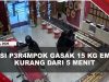 [VIDEO] Viral, Aksi P#r4mpok B#rsenp1 Gasak 15 Kg Emas di Toko Kuala Lumpur | U-NEWS