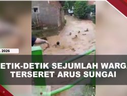[VIDEO] Tr4g1s, Sejumlah Warga Terseret Arus Saat Evakuasi di Sungai Cibanjaran | U-NEWS