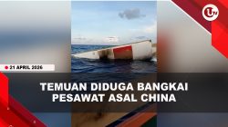 [VIDEO] Nelayan Temukan Diduga Bangkai Pesawat China di Perairan Anambas | U-NEWS
