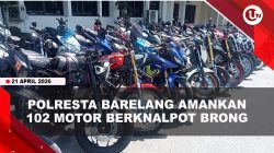 [VIDEO] Gencarkan Operasi Knalpot Brong, Polresta Barelang Amankan 102 Motor | U-NEWS