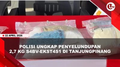 [VIDEO] 2,7 Kg Sabu-Ekstasi Dis#lvndupk4n di Pelabuhan-Bandara, 2 Kurir Ditangkap 2 Masih Pengejaran | U-NEWS