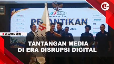 [VIDEO] Resmi Dilantik, AMS Kepri Soroti Tantangan Media di Era Disrupsi Digital | U-NEWS