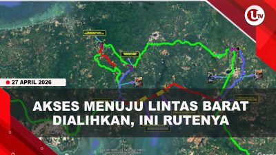 [VIDEO] Perbaikan 2 Jembatan, Akses Menuju Lintas Barat Bintan Dialihkan | U-NEWS