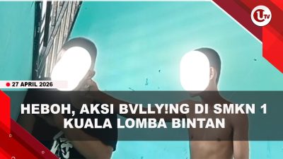 [VIDEO] Pelajar SMKN 1 Seri Kuala Lobam Dipvkvl Hingga Dit#nd4ng Teman di Kelas | U-NEWS