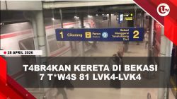 [VIDEO] Penyebab Kereta Argo Bromo T#br4k KRL di Bekasi, Diawali Taksi Yang T#rt4brak KRL | U-NEWS