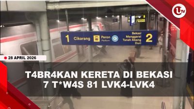 [VIDEO] Penyebab Kereta Argo Bromo T#br4k KRL di Bekasi, Diawali Taksi Yang T#rt4brak KRL | U-NEWS